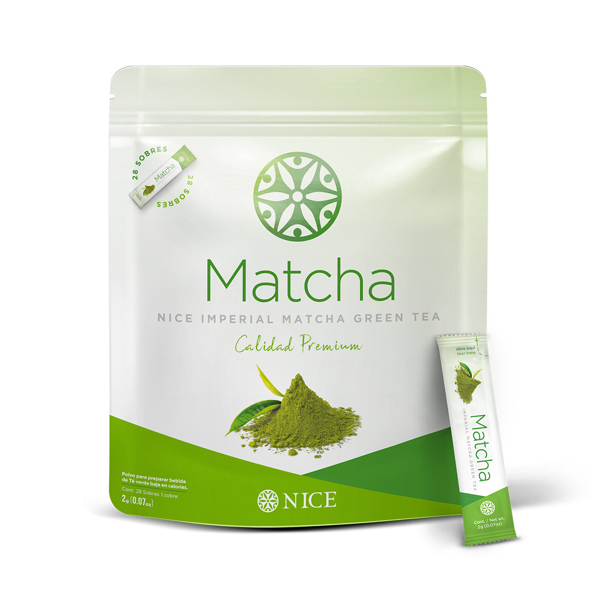 Nice Imperial Matcha Green Tea en sobres